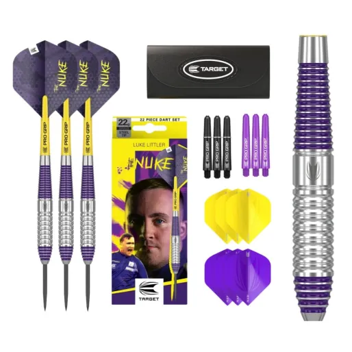 Target - darts Rzutki Steel Luke Littler - mosiężne - 22 g