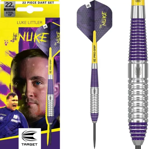 Target - darts Rzutki Steel Luke Littler - mosiężne - 22 g