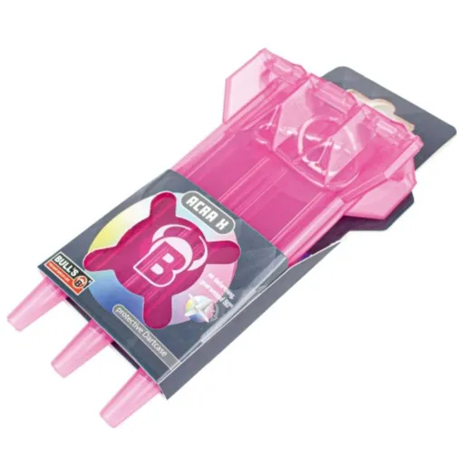 Bull's Etui na rzutki Acra X - różowe