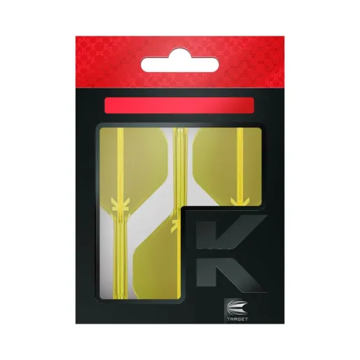 Target - darts K-Flex Neon - No2 - Średni - Żółty TRG410054