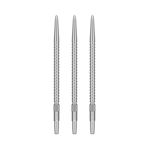 Target - darts Metalowe wskazówki - Swiss Points - Chrono - Srebrny - 40 mm