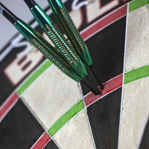 Bull's NL Rzutki stalowe Ricky Evans Shell - mosiądz powlekany - zielone - 21 g