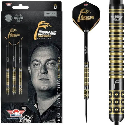 Bull's NL Rzutki stalowe Kim Huybrechts - Black E2 - 25g
