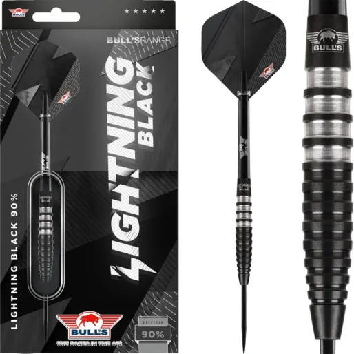 Bull's NL Rzutki Steel Lightning Black - 25 g