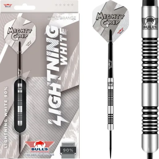 Bull's NL Rzutki Steel Lightning White - 25 g