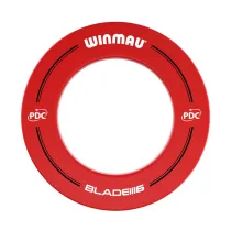 Winmau Surround - okrąg wokół celu - PDC - czerwony