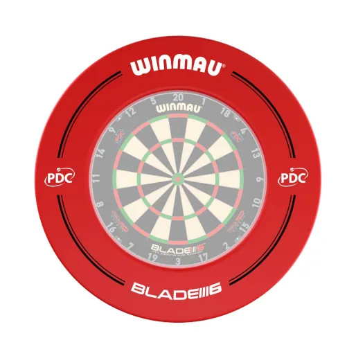 Winmau Surround - okrąg wokół celu - PDC - czerwony