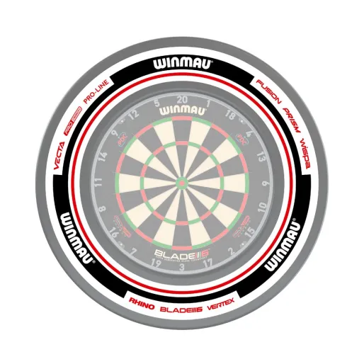 Winmau Surround - okrąg wokół celu - Advance - Biały / Czerwony