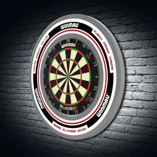 Winmau Surround - okrąg wokół celu - Advance - Biały / Czerwony