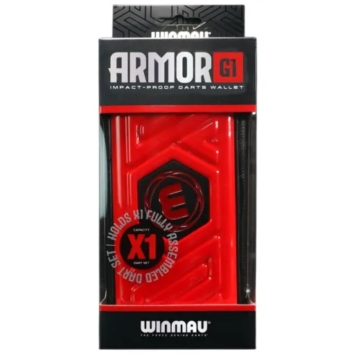 Winmau Etui Dart - Armor G1 - czerwone