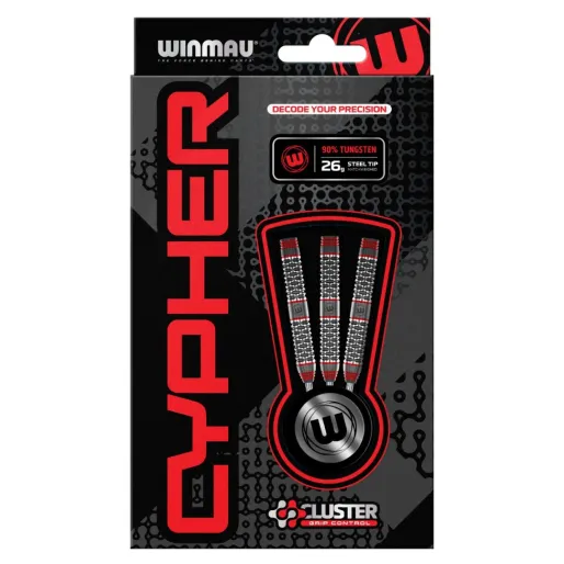 Winmau Stalowe rzutki Cypher - 26 g