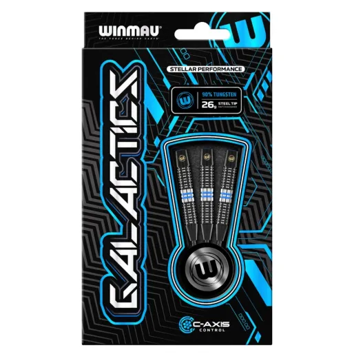 Winmau Stalowe rzutki Galactics - 26 g