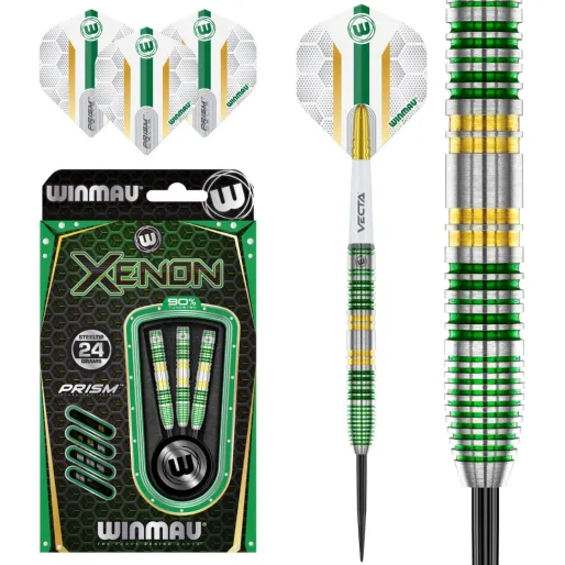 Winmau Stalowe lotki ksenonowe - 24 g