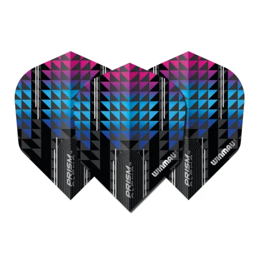 Winmau Squadrons Prism Alpha - No6 - czarny, fioletowy i niebieski - W6915.550