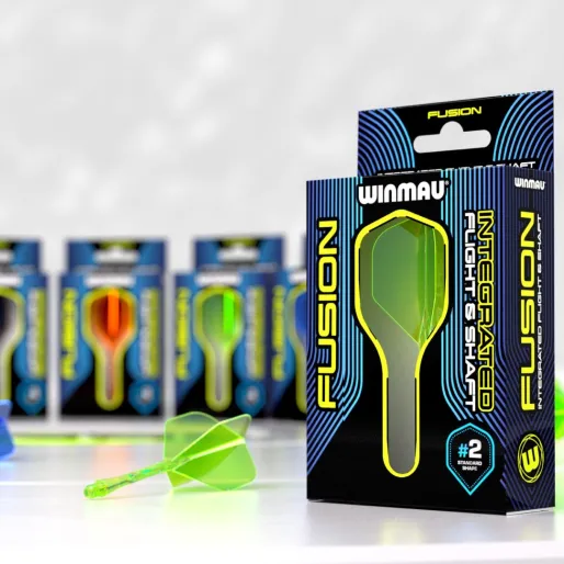 Winmau Fusion - No2 - fioletowy - krótki