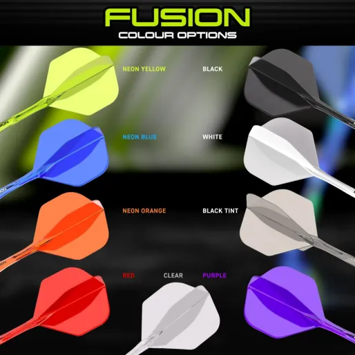 Winmau Letky Fusion - No2 - clear - midi