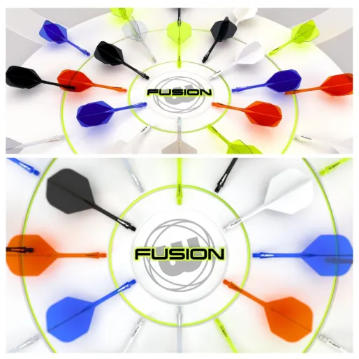 Winmau Squadron Fusion - No2 - czerwony - średni