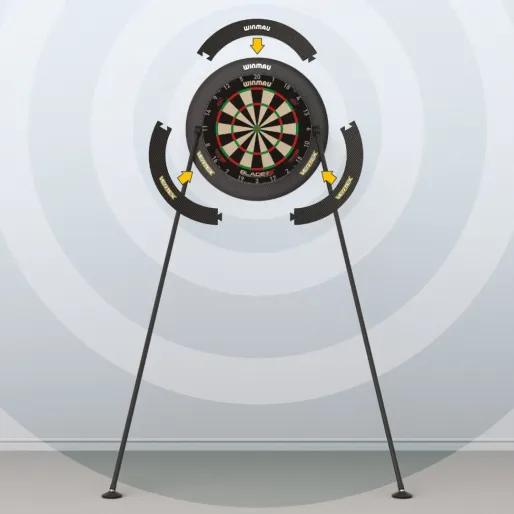 Winmau Sizalowy stojak na tarcze - Vertex Dartboard Stand