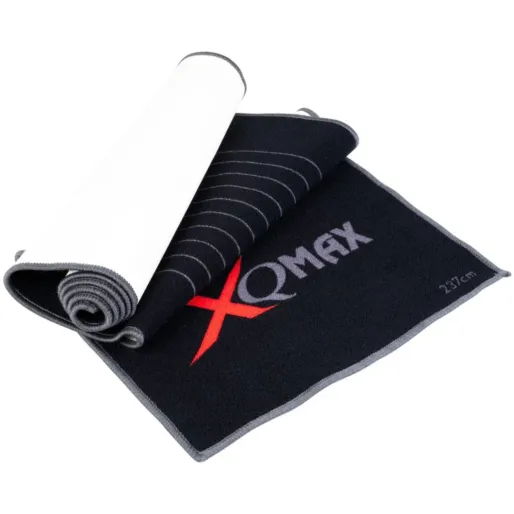 XQMax Darts Mata do rzutek - tarcza do rzutek - czarno-czerwona