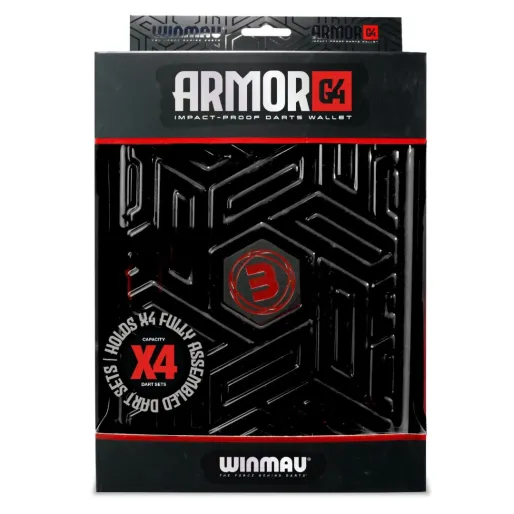 Winmau Etui Dart - Armor G4 - Czarny