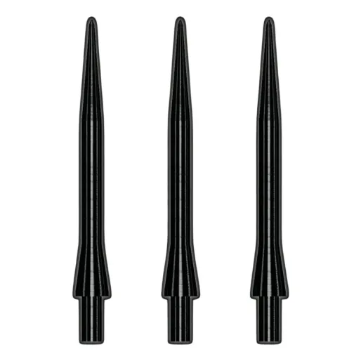 Winmau Metalowe końcówki Velocity - czarne - 32 mm