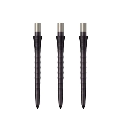 Mission Metalowe końcówki Sniper - Ripple - Czarne - 28 mm