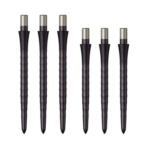 Mission Metalowe końcówki Sniper - Ripple - Czarne - 28 mm