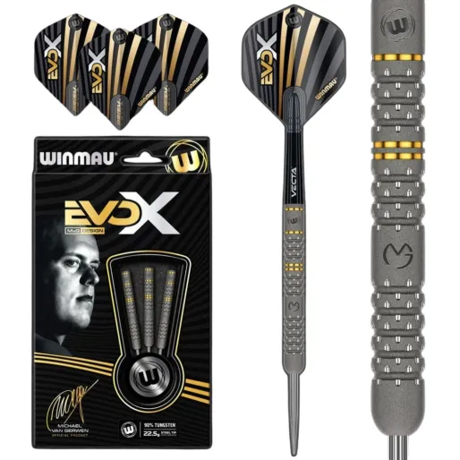 Winmau Rzutki stalowe Michael van Gerwen - EVO X - 22,5g