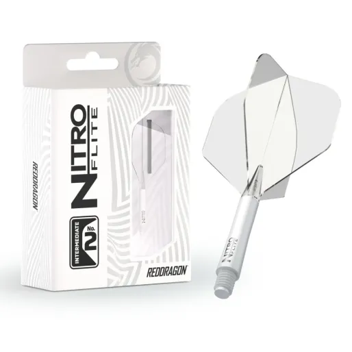 Red Dragon Squadrons Nitro Flite - No2 - white & clear - midi