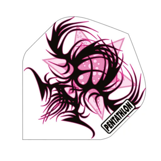 Pentathlon Classic Paws - różowy / czarny tribal - PNT0137