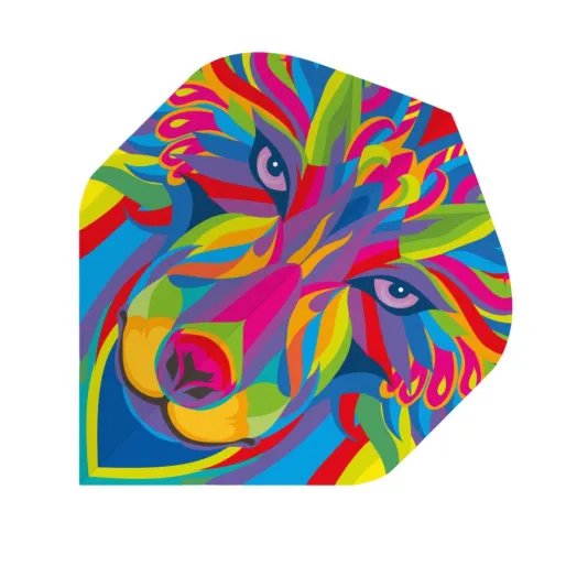 Designa Squadrons Metronic - wielokolorowy wilk F3782