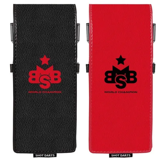 Shot Etui na rzutki Drop In - Michael Smith - Czerwone