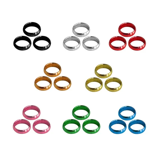 XQMax Darts O-ringi aluminiowe - 3 szt. - srebrne