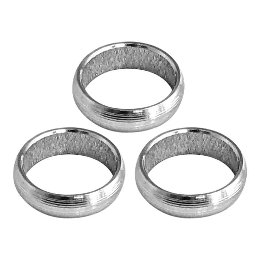 XQMax Darts O-ringi aluminiowe - 3 szt. - srebrne