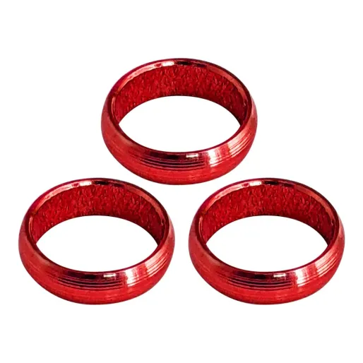 XQMax Darts O-ringi aluminiowe - 3 szt. - srebrne