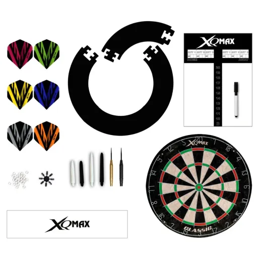 XQMax Darts Zestaw rzutek turniejowych - czarny