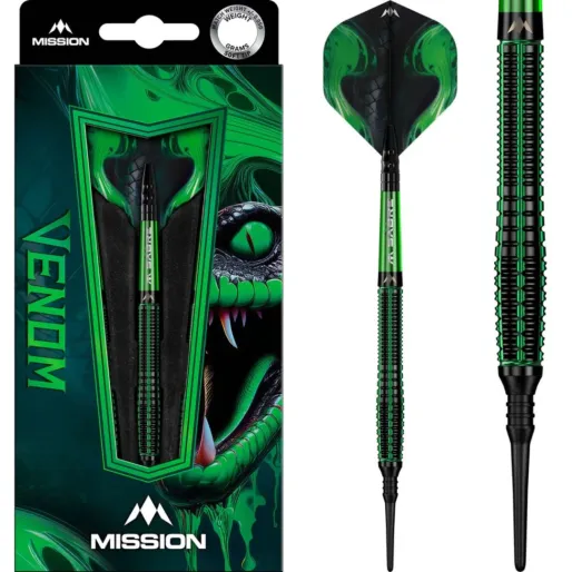 Mission Rzutki Venom - Black & Green Electro - 20g