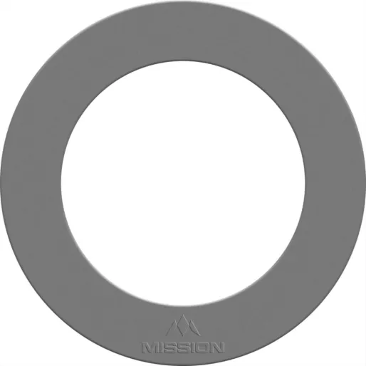 Mission Surround - okrąg wokół celu - Logo - Srebrny