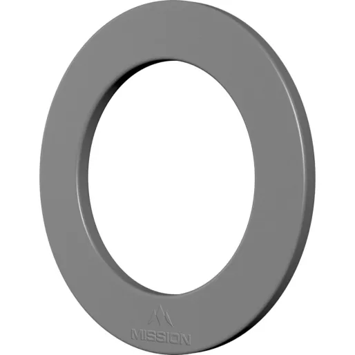 Mission Surround - okrąg wokół celu - Logo - Srebrny