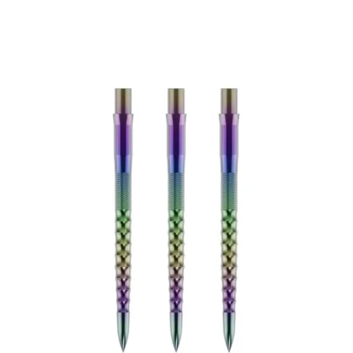 Mission Metalowe końcówki Caliburn - Ripple - Coral - 32 mm