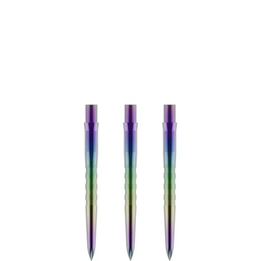 Mission Metalowe końcówki Caliburn - rowkowane - koralowe - 26 mm