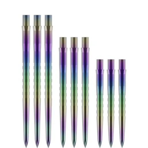 Mission Metalowe końcówki Caliburn - rowkowane - koralowe - 38 mm