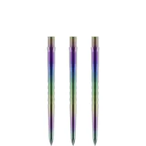 Mission Metalowe końcówki Caliburn - rowkowane - koralowe - 32 mm