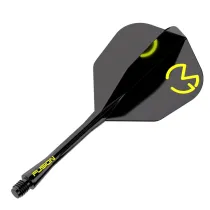 Winmau Squadrons Fusion MvG - No6 - czarno-zielone - krótkie