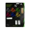 XQMax Darts Darts Steel - Zestaw akcesoriów do rzutek - 90 szt