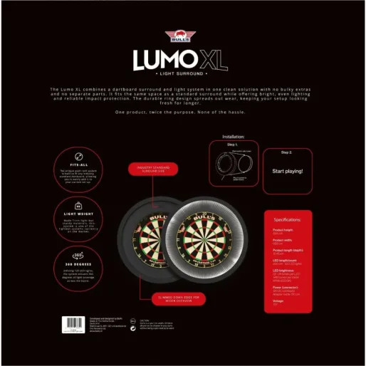 Bull's NL Lumo XL Surround Light System - sizalowe oświetlenie docelowe