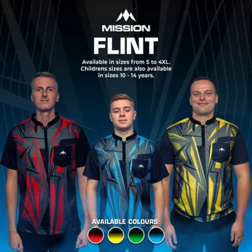 Mission Koszula Flint - Czarno-niebieska - S