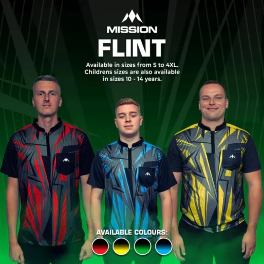 Mission Koszula Flint - Czarno-zielony - S