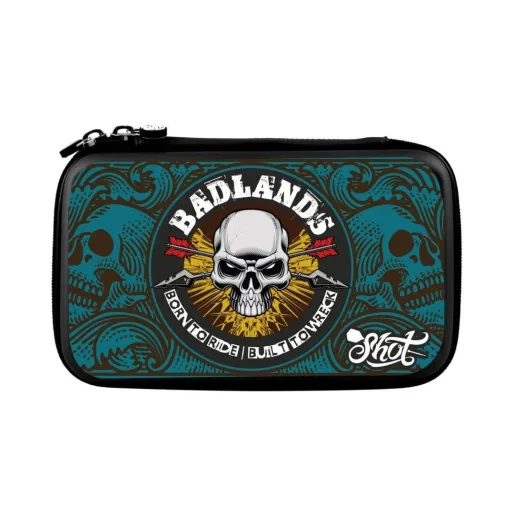 Shot Etui na rzutki Tactical - Badlands - niebieskie