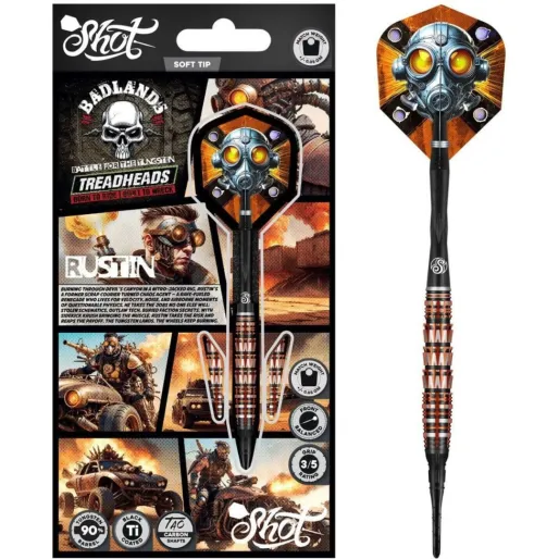 Shot Badlands Darts - Rustin - 20g
